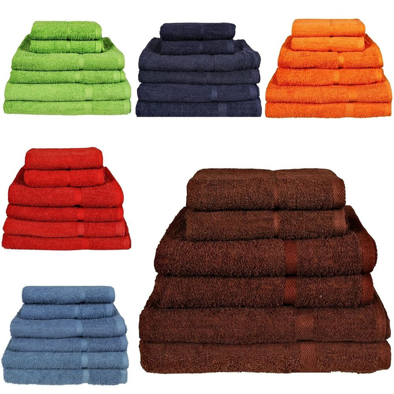 Details about / Luxury 100/% Egyptian Cotton Soft 500 GSM Bale Set Face Hand Bath Towel Sheet