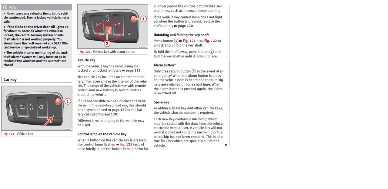 Ateca Key