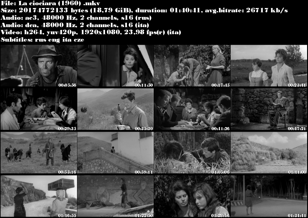 La ciociara / Horalka (1960)