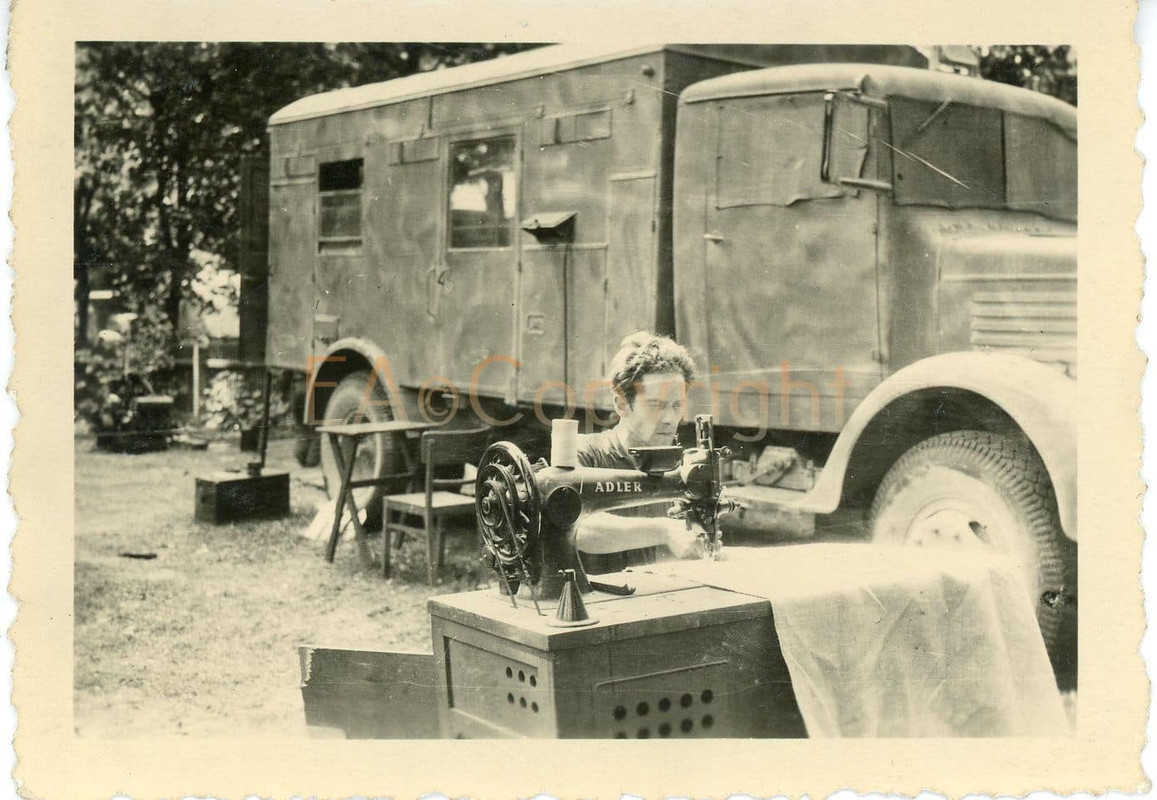 LKW Camion Truck Nähmaschine Foto