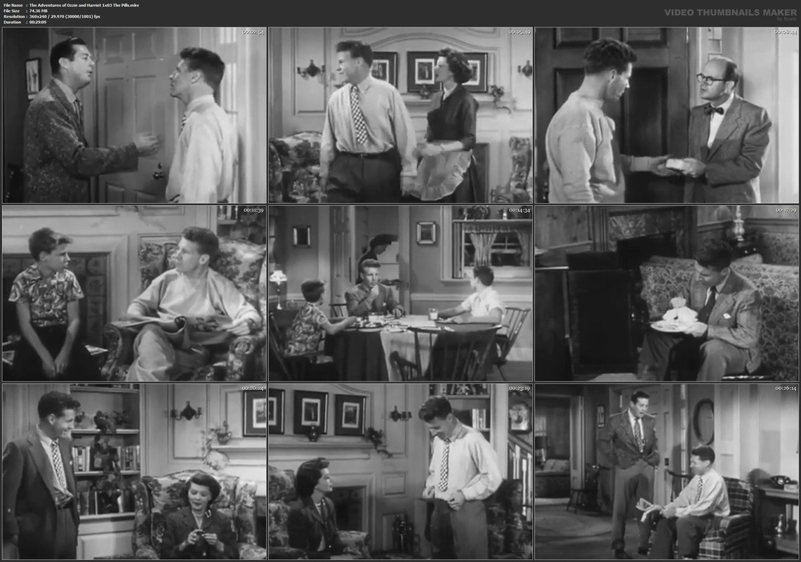 The Adventures of Ozzie and Harriet 1x03 The Pills.mkv