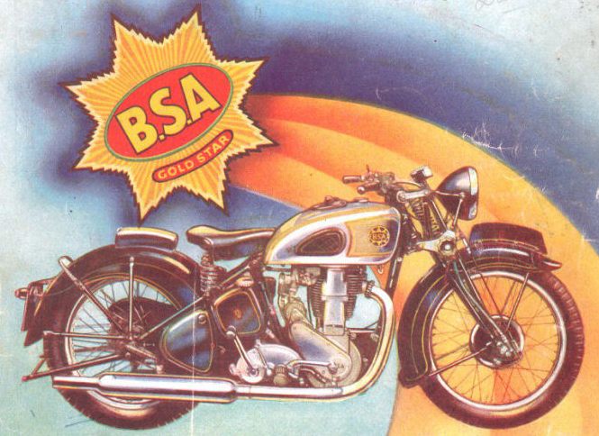 BSA 1938 Gold
