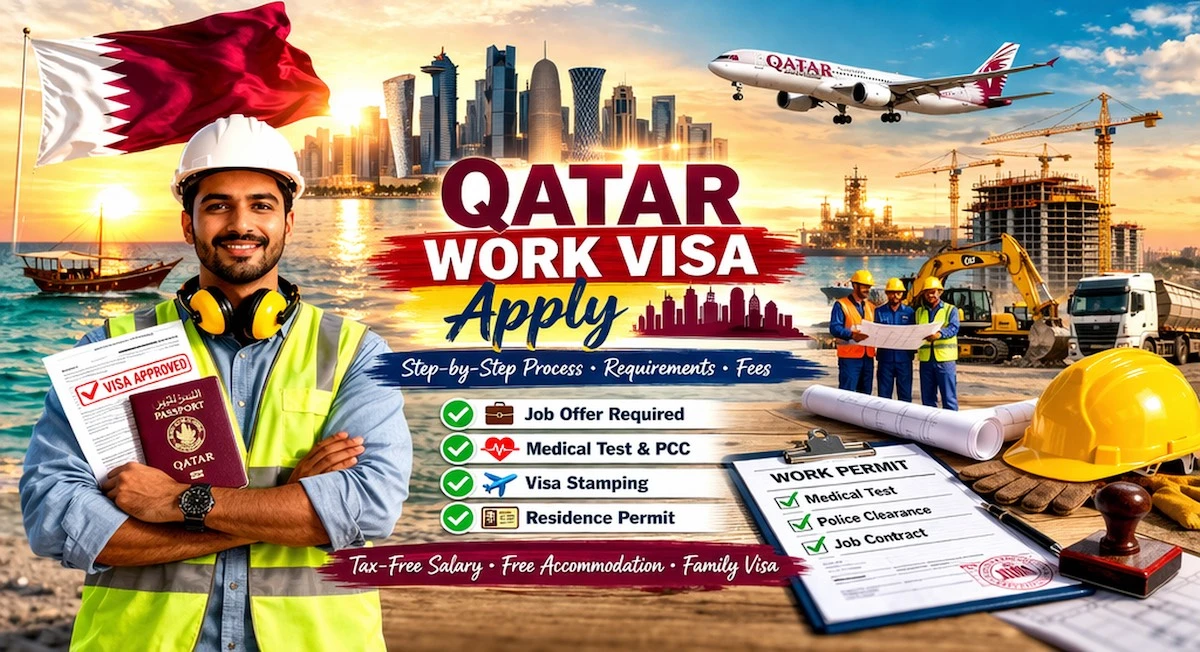 Qatar work visa application guide