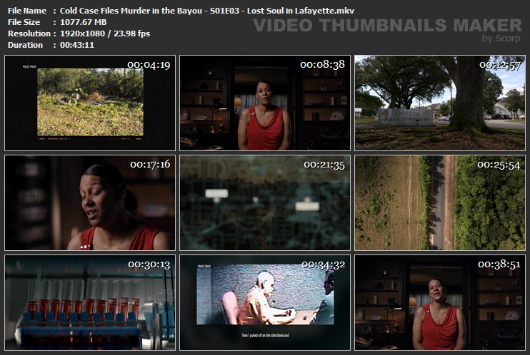 Cold Case Files Murder in the Bayou - S01E03 - Lost Soul in Lafayette.mkv