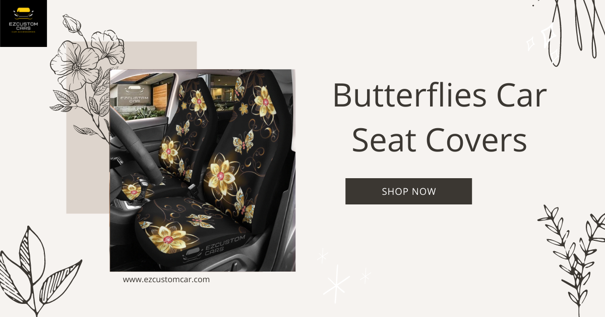 Butterflies Car Seat Covers