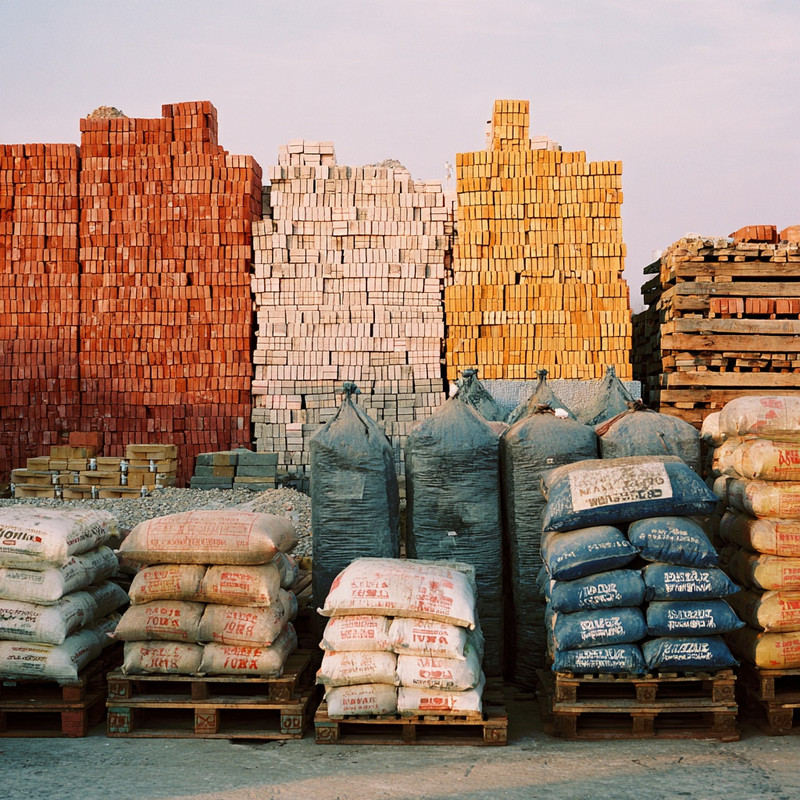 хранение кирпича