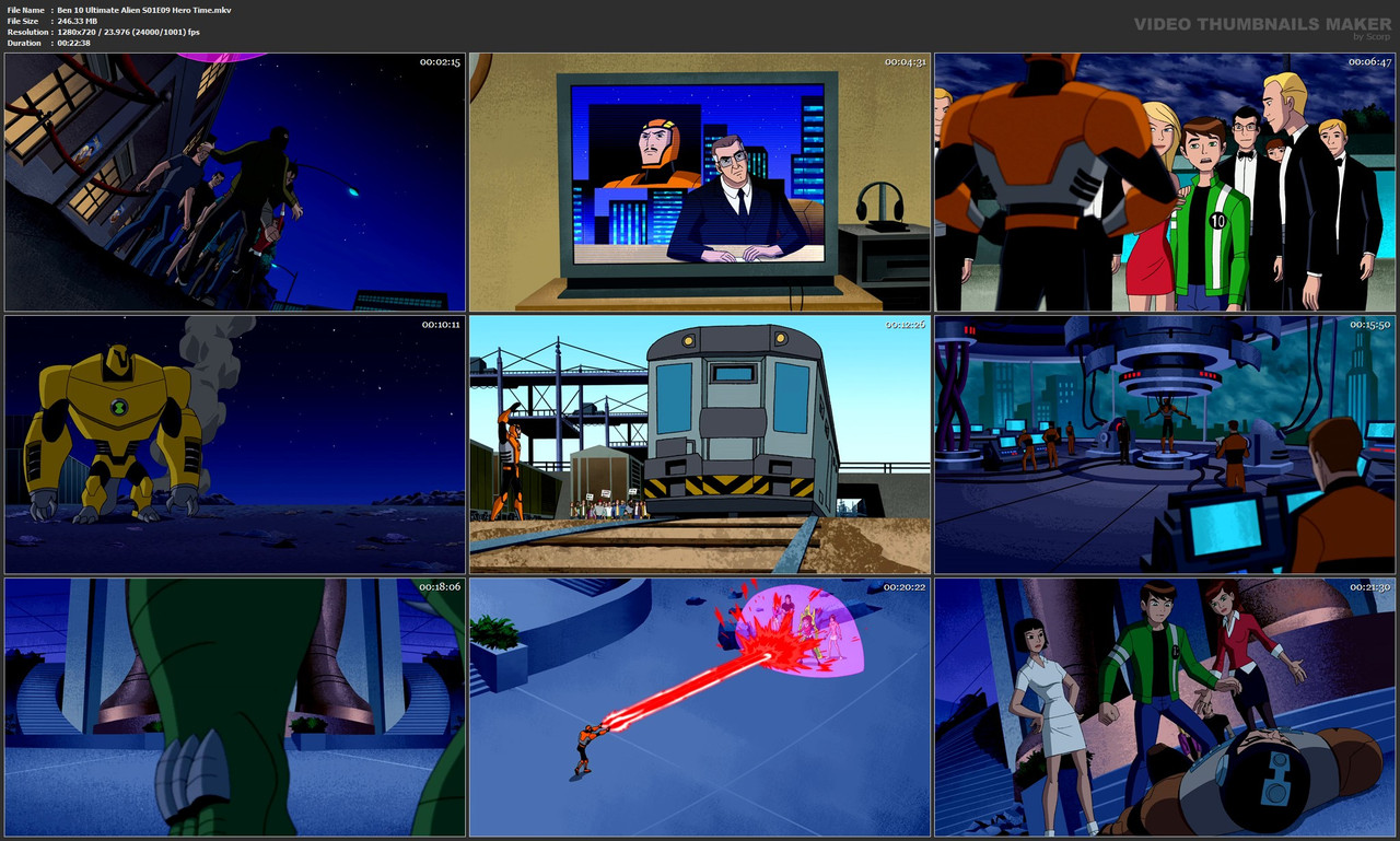 Ben 10 Ultimate Alien S01E09 Hero Time.mkv