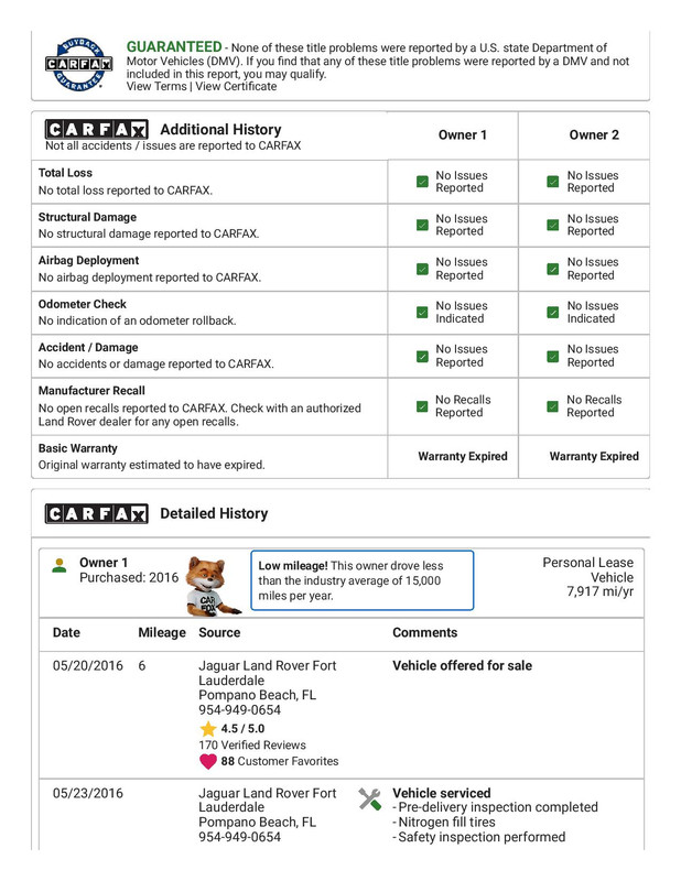 CARFAX Vehicle History Report for this 2016 LAND ROVER RANGE ROVER SUPERCHARGED_ SALGS2EF2GA290546-p