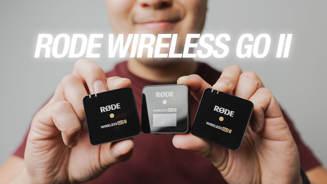 RODE Wireless GO II 2 Channel Wireless Microphone System