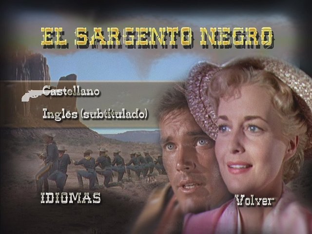 2 - El Sargento Negro [DVD5Full] [PAL] [Cast/Ing] [Sub:Cast] [1960] [Western]