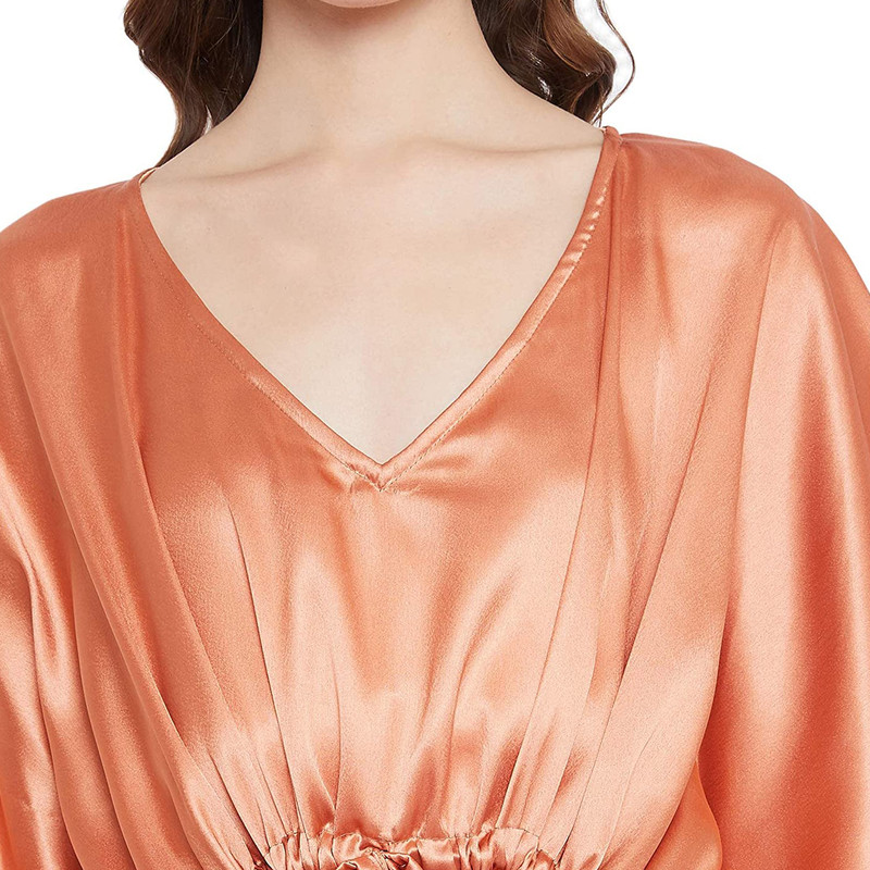 Women Satin Silk Nightdress Lingerie Sleepwear Nightgown Maxi Robe Loungewear - Picture 85 of 125