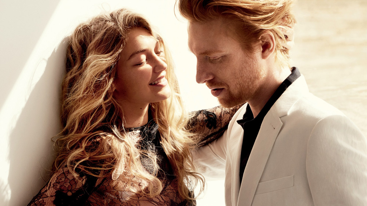 Domhnall and Gigi Hadid