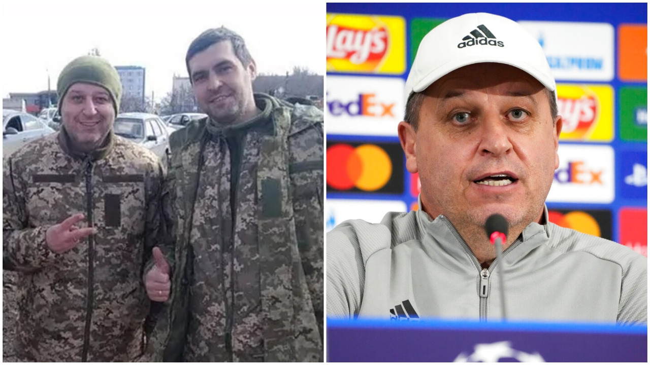 Yuriy Vernydub, de la Champions League a unirse al ejército de Ucrania