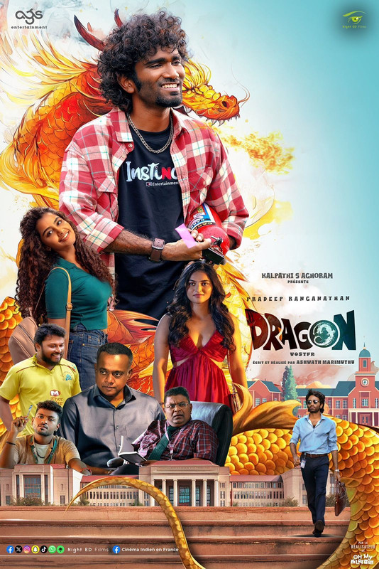 Dragon (2025) Dual Audio [Hindi-Tamil] Netflix WEB-DL Esub 1080p – 720 – 480 Download