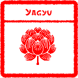 Famille kunique Yagyu fédérée Sarukami Hanko-Yagyu-rouge