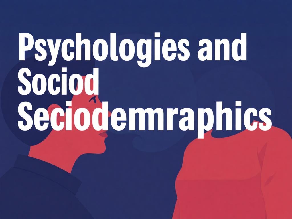 Psychologies and Sociodemographics