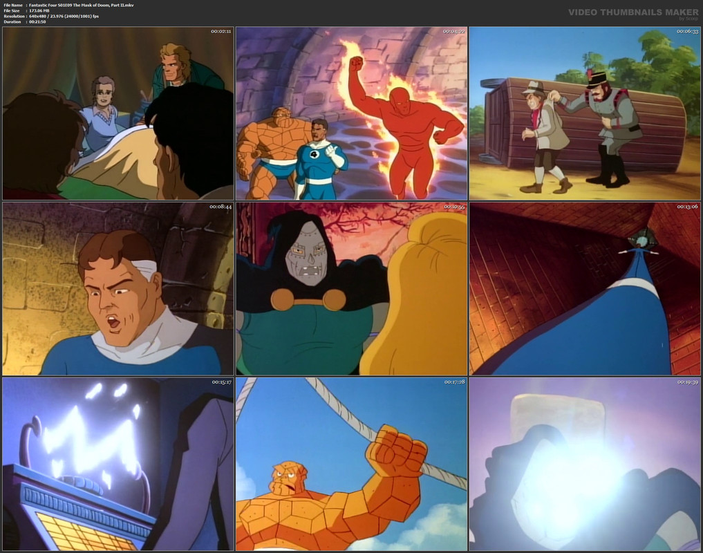 Fantastic Four S01E09 The Mask of Doom, Part II.mkv