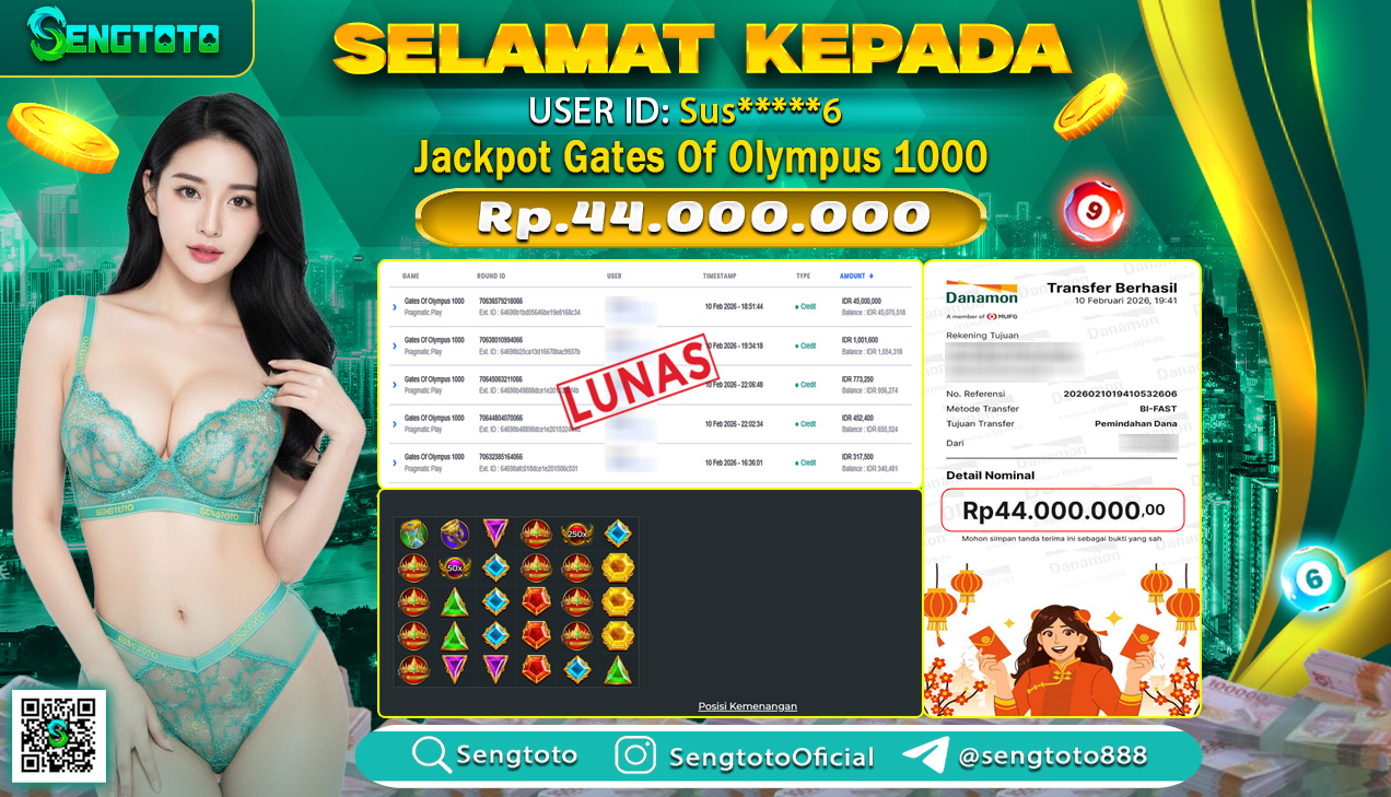 BUKTI PEMBAYARAN SLOT GATES OF OLYMPUS 1000