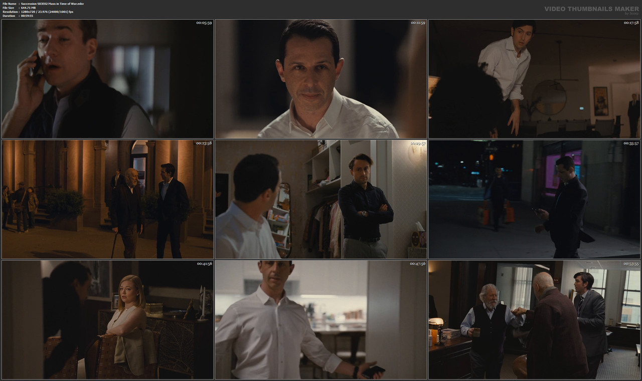 Succession S03E02 Mass in Time of War.mkv
