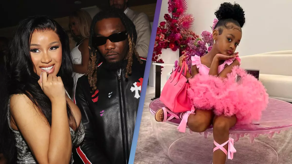Cardi B Loses It After Daughter Kulture Doodles