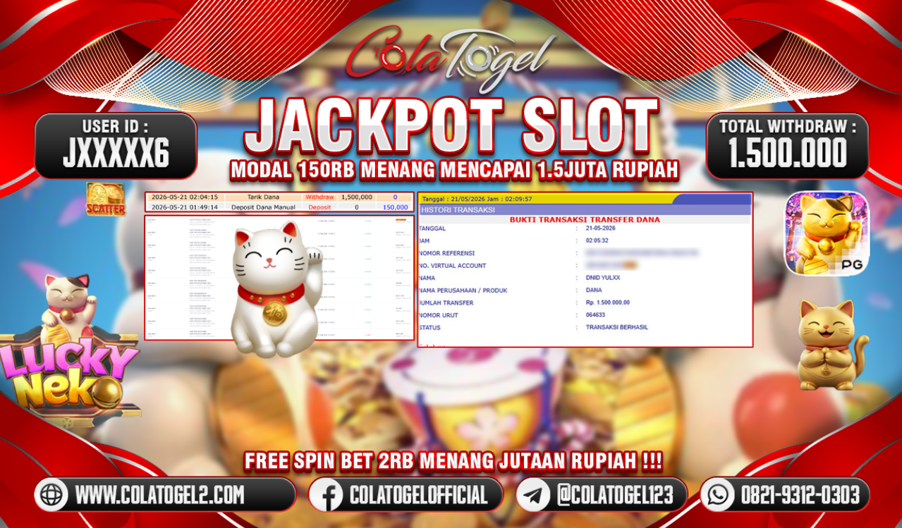 JACKPOT SLOT GACOR!!