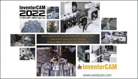 InventorCAM 2022 SP2 HF1 (x64) Multilingual for Autodesk Inventor