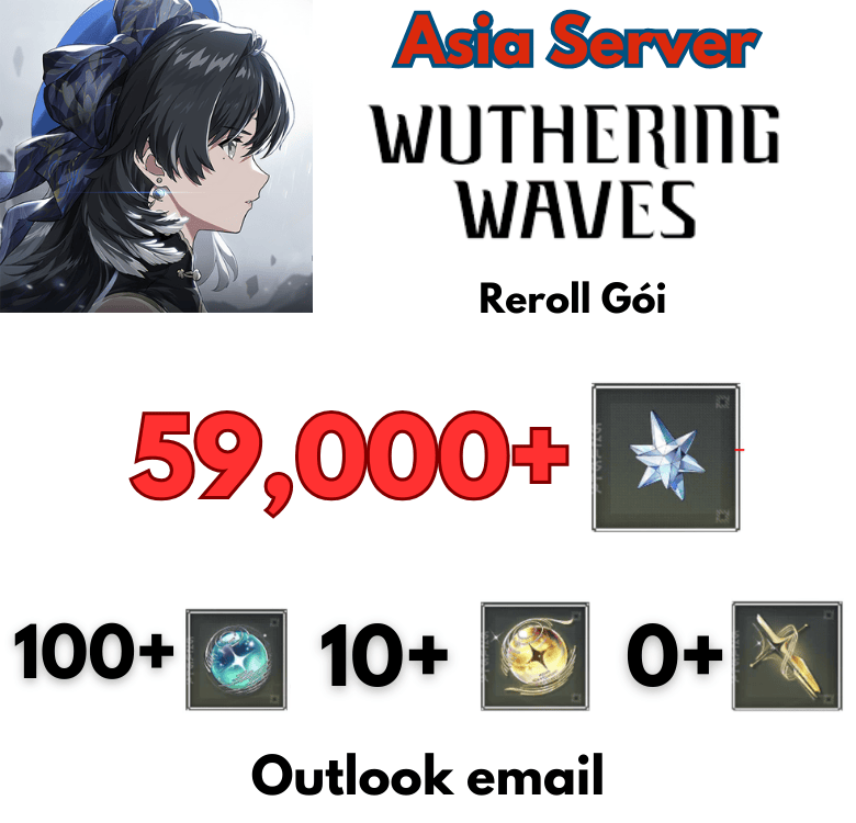 [ASIA] Wuthering Waves Reroll Account