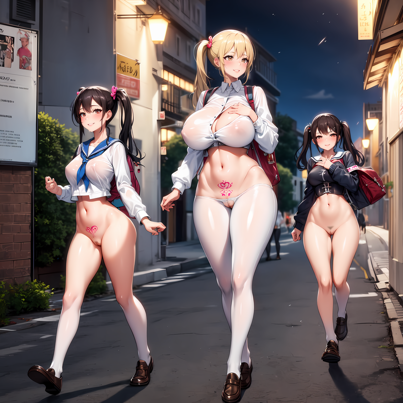 05351-2635395305-(3girls_1.2),white pantyhose, full body, backpack, see-through,precum,condom,condom
