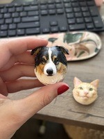 Customer pet figurine review photo