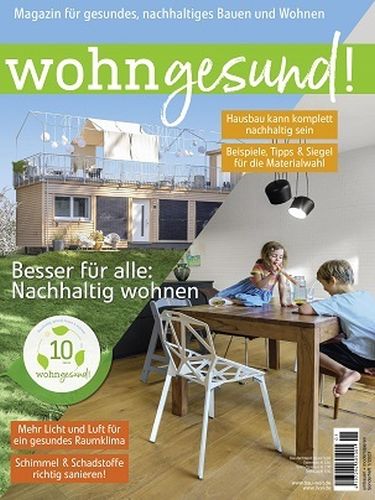 Cover: Wohngesund Sonderheft Umbauen und Modernisieren No 01 2023