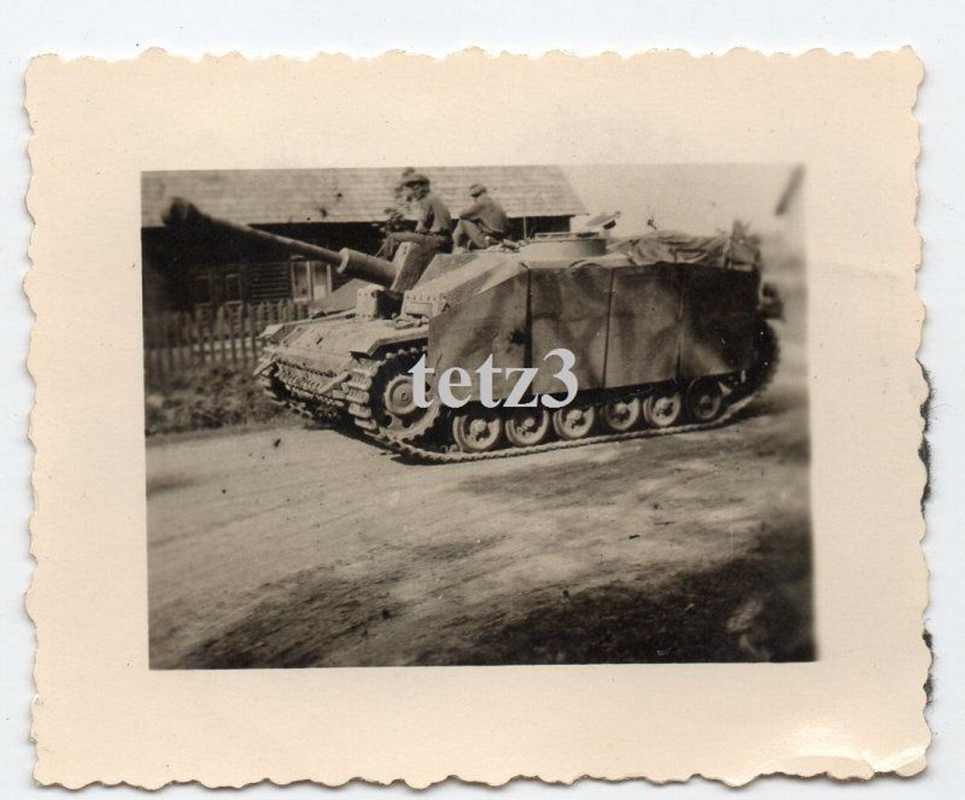 Russland Nordfront Panzer Sturmgeschütz Seitenpl