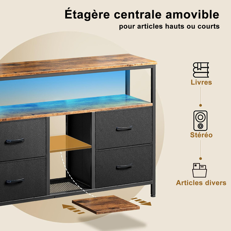 Meuble TV rétro