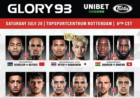 Резултати от GLORY 93