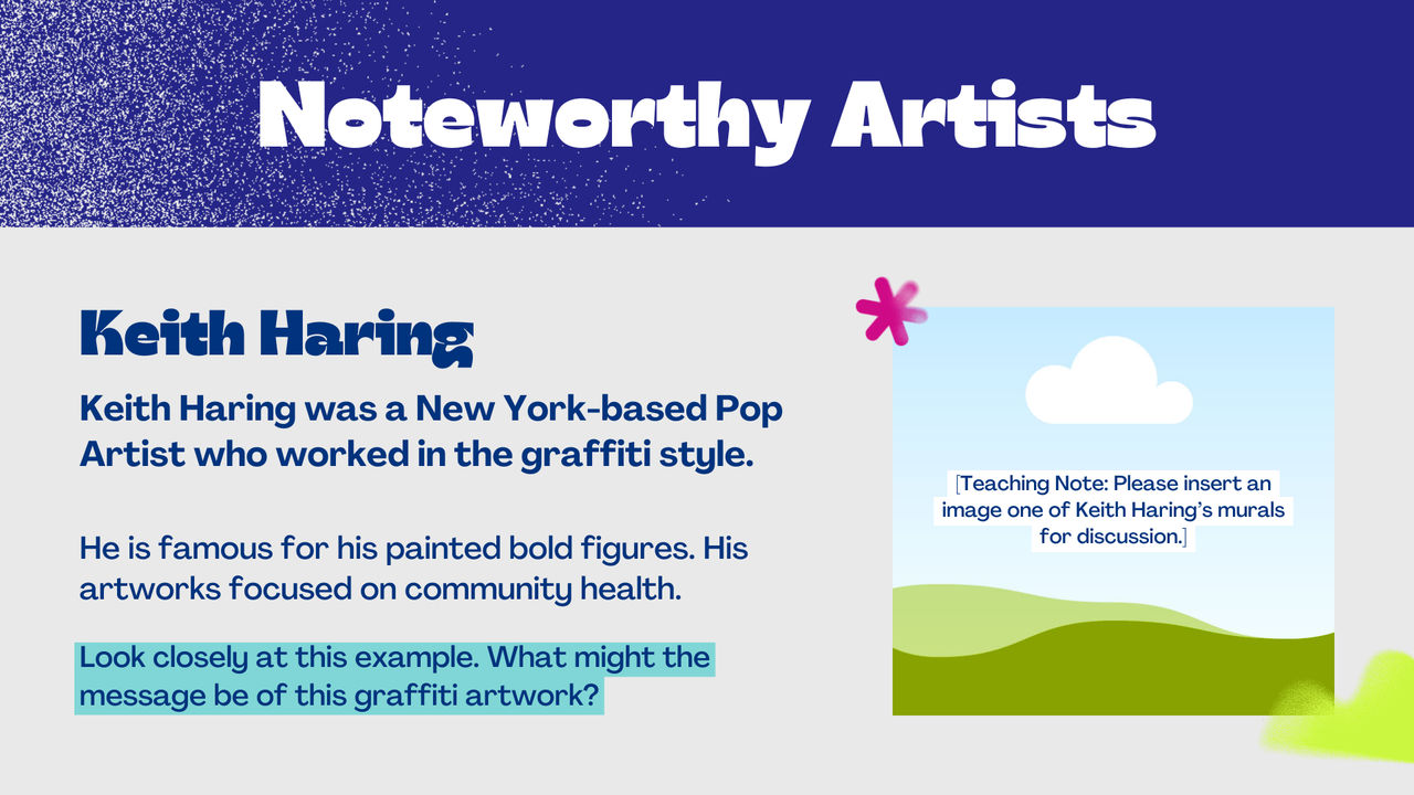 Edu Expansion Presentation Skeleton [Exploring Urban Expression: Graffiti Art]