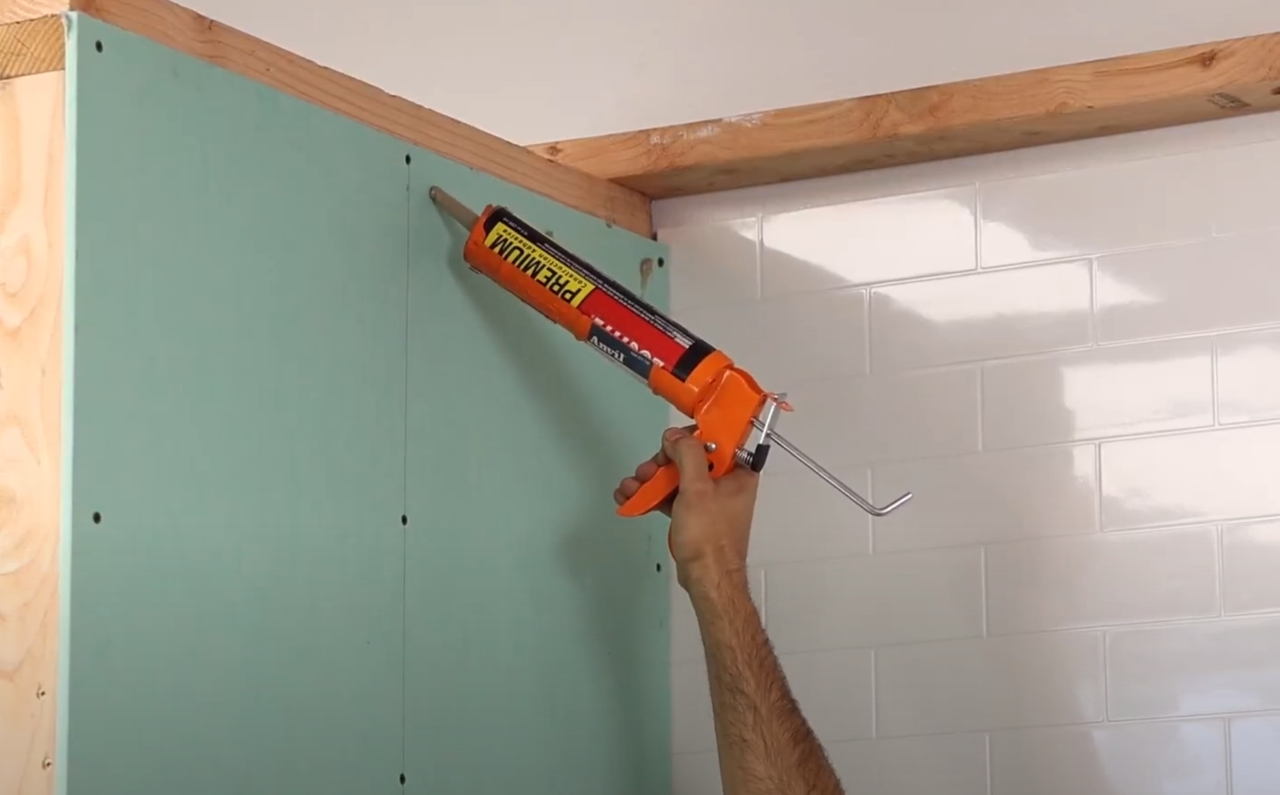 KOBIWORKS Glue Up Shower Install