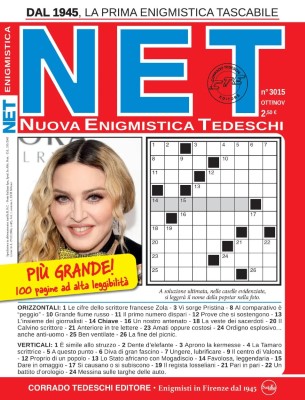 Nuova Enigmistica Tascabile N.3015 - Ottobre-Novembre 2024