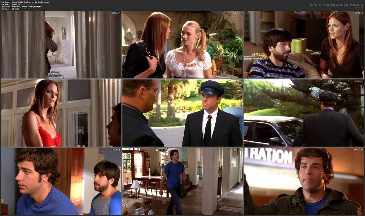 Chuck S01E04 Chuck Versus the Wookiee.mkv