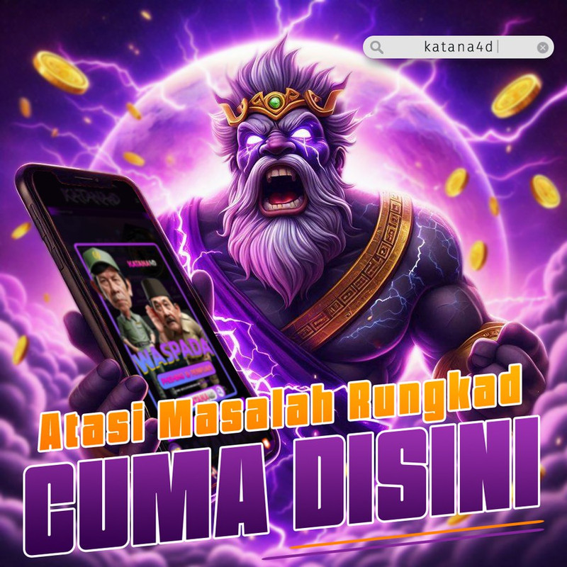 KATANA4D Login & Daftar Resmi Slot Raffi Ahmad 77 Gacor Pasti Jp Disini!