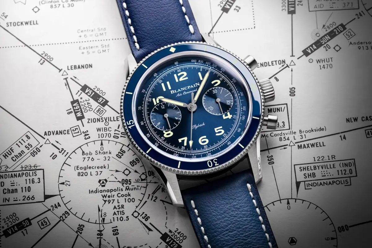 blancpain chronograph titanium