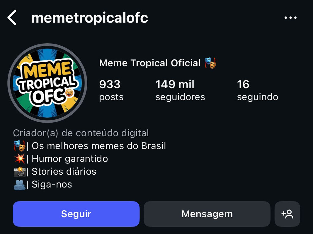 Instagram profile preview 3