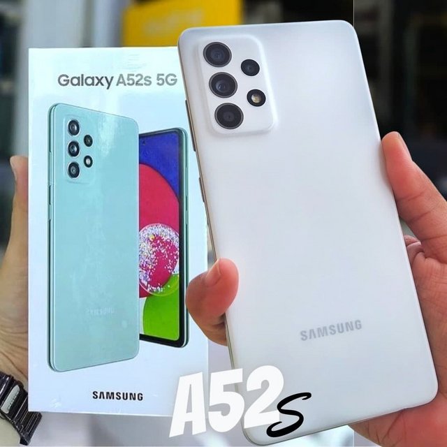 Smartphone Samsung Galaxy A52s 5G, 128GB, 6GB RAM, Bateria de 4500mAh, Tela Infinita de 6.5″