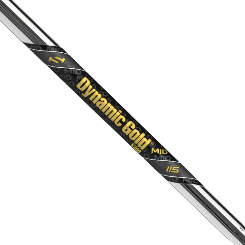 Dynamic Gold MID 115 R300 5-PWセット NEW True Temper Dynamic Gold MID 115 Iron Shafts .355 Tip