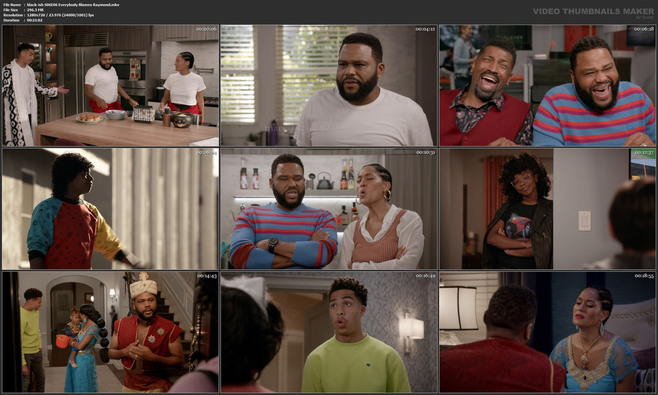 black-ish S06E06 Everybody Blames Raymond.mkv