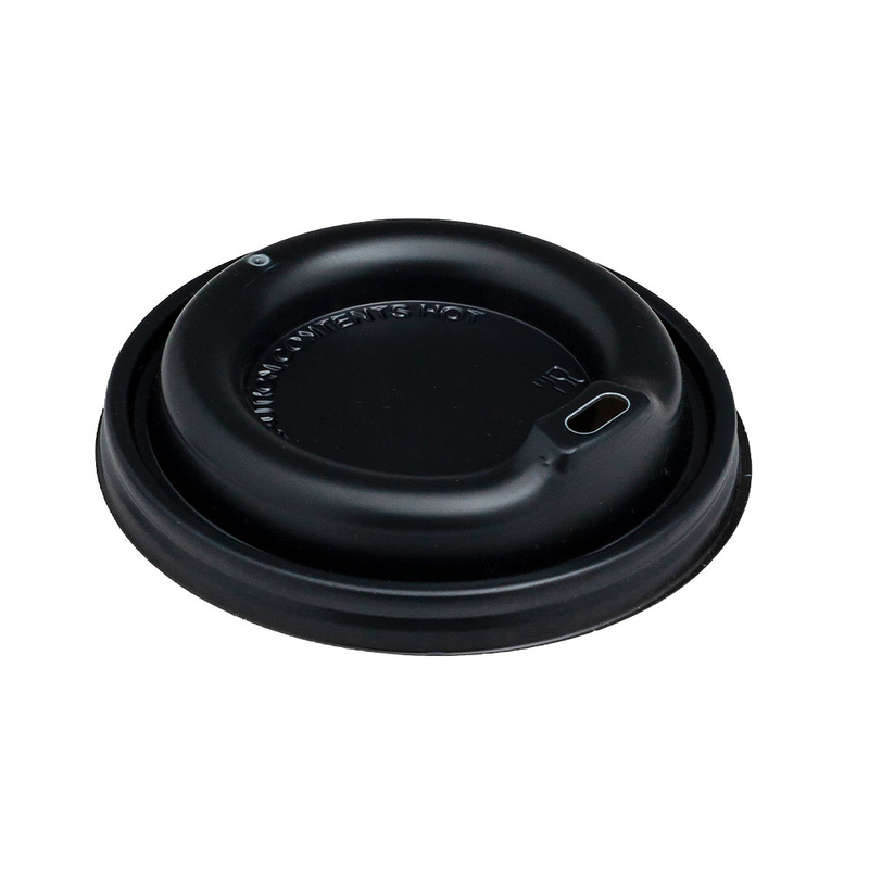 ΚΑΠΑΚΙ ΠΙΠΙΛΑ ΜΑΥΡΟ ΓΙΑ ΠΟΤΗΡΙ ΧΑΡΤΙΝΟ 14oz - 16oz 100ΤΕΜ