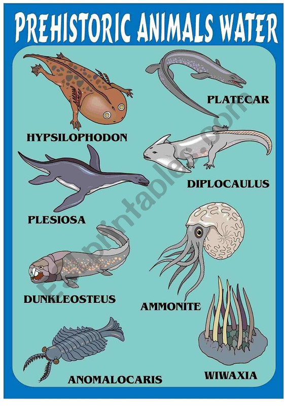 264548 1 PREHISTORIC ANIMALS 3