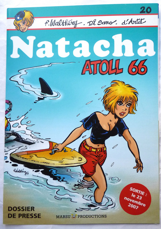 DOSSIER DE PRESSE NATACHA 20 WALTHERY ATOLL 66 2007 1