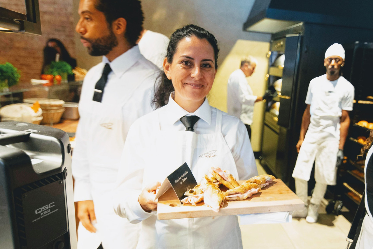 Hospitality staff environmental portrait in Chicago restaurant