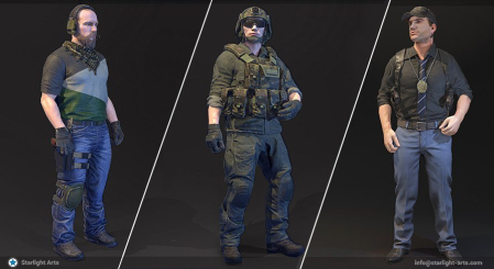 Unreal Engine Marketplace - Modular Characters MegaPack (4.16 - 4.27, 5.0)