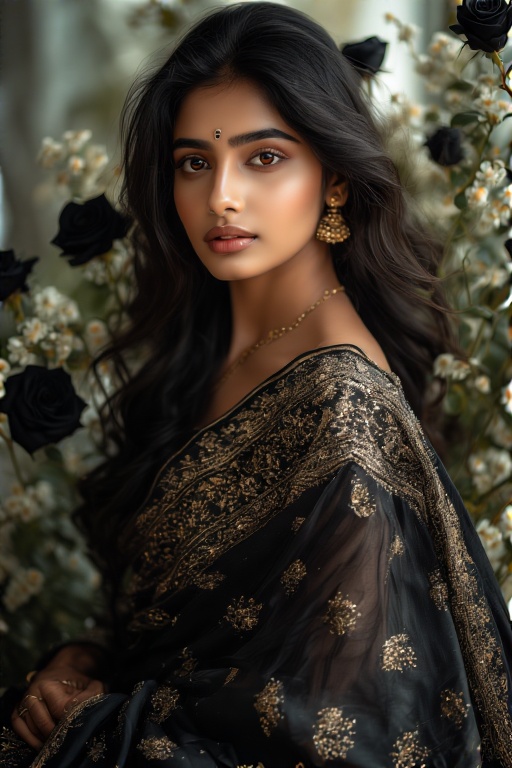 A-young-woman-with-flowing-dar-5