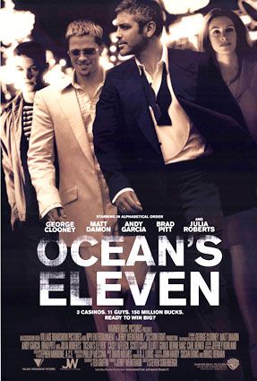 Oceans Eleven: Ryzykowna gra / Oceans Eleven(2001).PL.BRRip.480p.XviD.AC3-LTN / Lektor PL